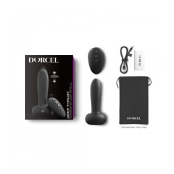 Plug vibrant avec télécommande Deep Thrust