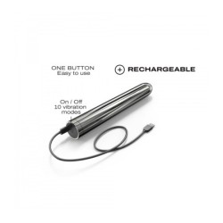 Vibreur Rechargeable Silver Star