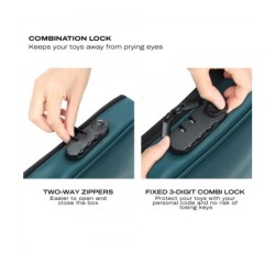 Necesser Per a Joguines Discreet Box Verd