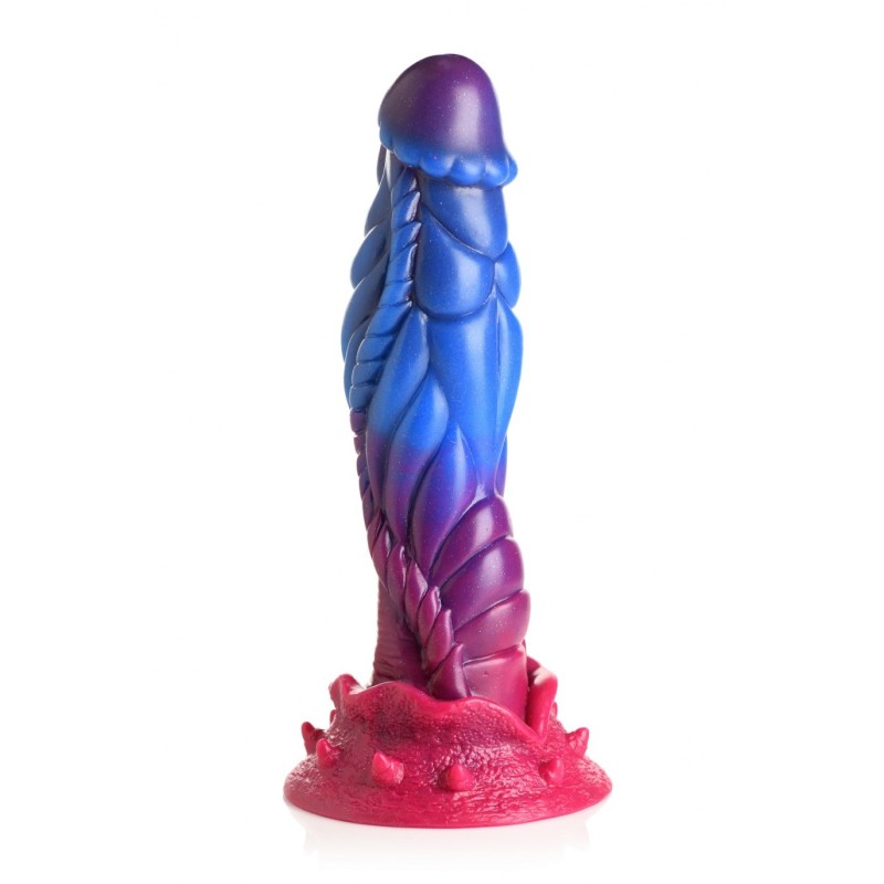 Silikoninis dildo "Įsibrovėlis ateivis"