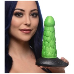 Siliconen Dildo Radioactieve Reptiel 19 Cm X 6'1 Cm