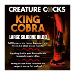 Silikoninen Dildo King Cobra Large 35'5 Cm