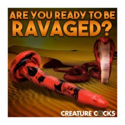 Silikoninen Dildo King Cobra Large 35'5 Cm