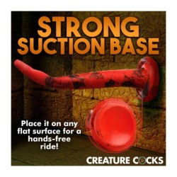 Dildo Silikon King Cobra Large 35,5 Cm