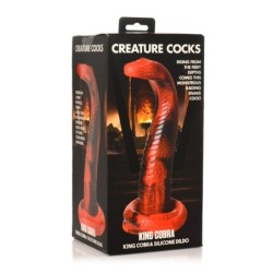 Silikonové dildo King Cobra