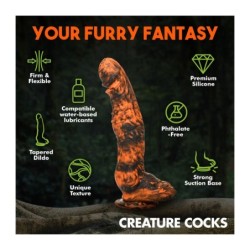 Silikona dildo Sabertooth