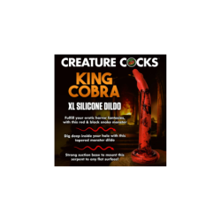 Silikona Dildo King Cobra Xl 45'7 Cm