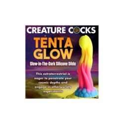 Svjetleći dildo Tenta od silikona