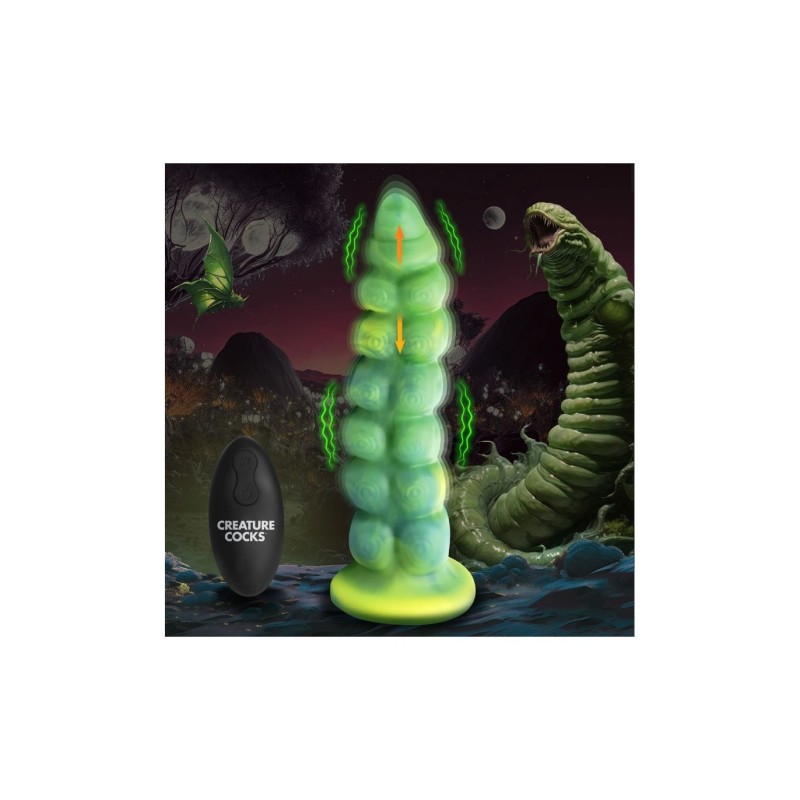 Vibrator Upp Och Ner Squirmer Usb