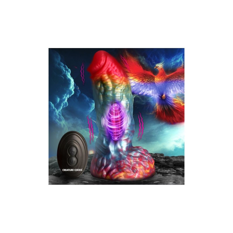 Вибратор Силикон Rainbow Phoenix