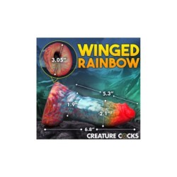 Vibrator Silicon Rainbow Phoenix