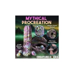 Dildo Dragon Spawn Ovipositor Dildo su kiaušiniais