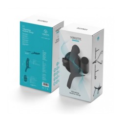 Hol Harnas met Vibratie H3 Maat S Zwart