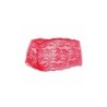 Short Rose Dentelle Garçon Rouge S/M