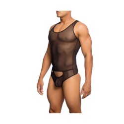 Kūno stringai tinkliniai juodi L/Xl