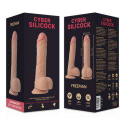 Freeman Realistisk Flytande Silikon 20 Cm -O- 3.8 Cm