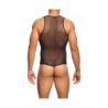 Body Tanga Mrežasti Crni L/Xl