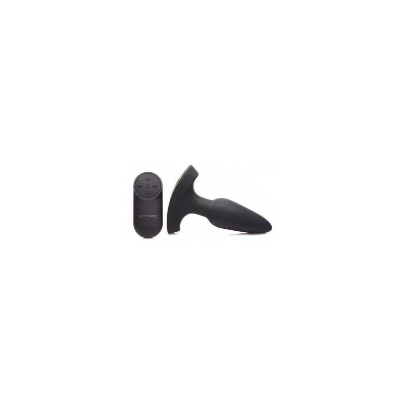 Plug Anal Silicona C/ Comandament Làser Heart S