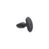 Silikona Anālais Plug C/ Lāzera Pulti Heart S