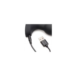 Siliconen Anaal Plug met Laser Afstandsbediening Hart S