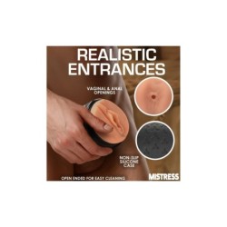 Masturbator z dvojno odprtino, vagina in anus