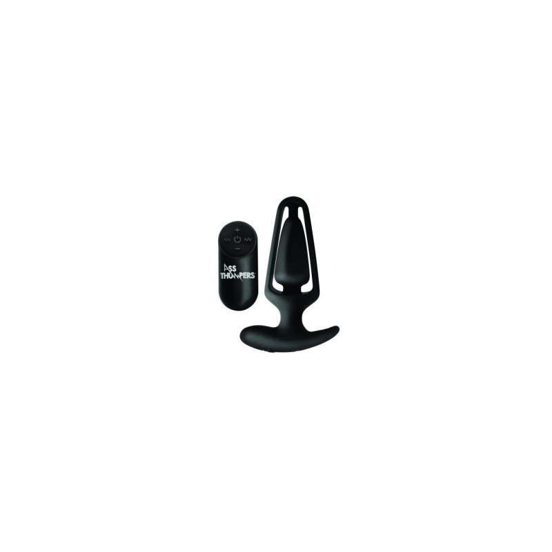 Plug Buit Vibrant Silicona USB C/ Comand Negre