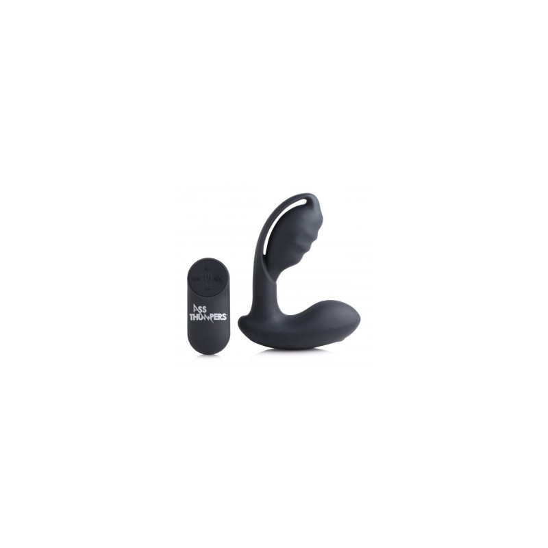 Vibrator prostatic silicon P-Stim C/ Telecomandă