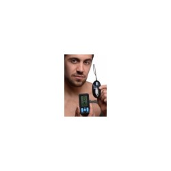 Vibreeriv muna ja E-Stim USB C/ Musta puldiga