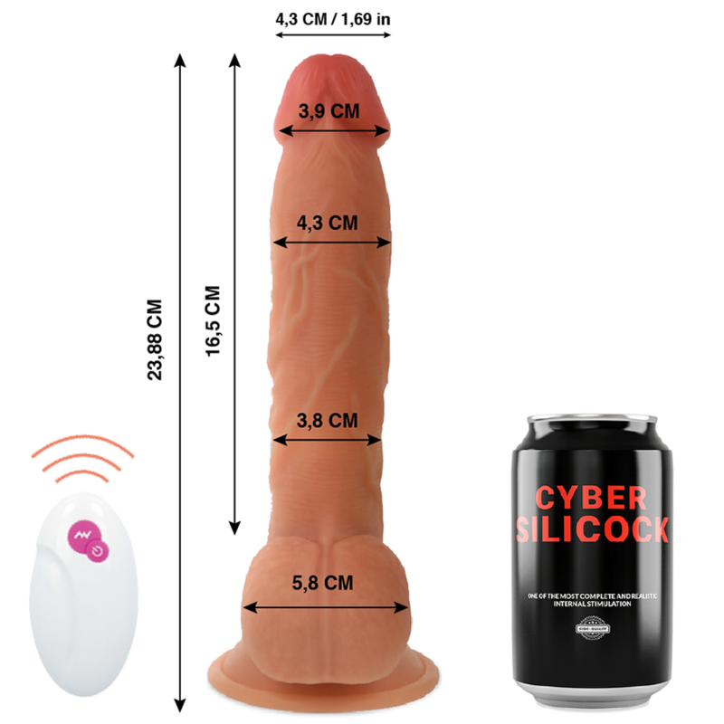 Reālistisks Tālvadības pults Mr John 23.88 Cm -O- 4.3 Cm
