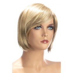 Peluca Berangere Media Melena Mechas Rubias