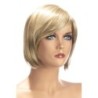 Perruque Bérangère Mi-longueur Mèches Blondes