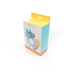 Anello Vibrante Riny C/ Telecomando Silicone Blu Usb