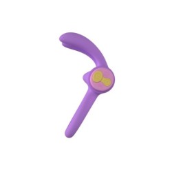 Vibracinis Žiedas Riny Su Valdikliu Silikoninis Violetinis Usb