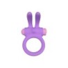 Anillo Vibrador Riny C/ Mando Silicona Lila Usb