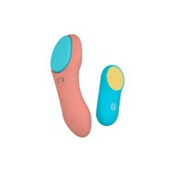 Vibrators Panty Ar Tālvadības Pulti Koraļļu Usb