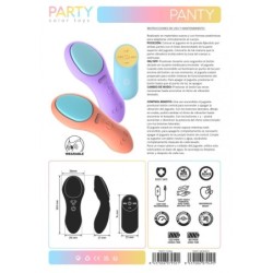 Vibrador Panty C/ Mando Coral Usb