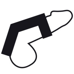 Justerbar Penis og Testikel Ring i Læder