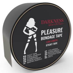 Adhesive Black Bondage Tape 15M