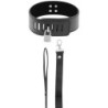 Collar Bdsm Con Candado Negro