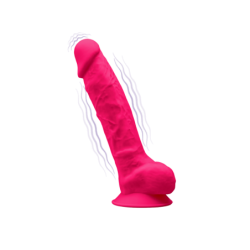 Silexd Silikonový Vibrátor Usb Model 1 8 Růžová
