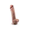 „Silexd Dildo Premium Real Skin Model 1 9 Su Sėklidėmis“