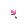 Anal Vibrator T-Form Silikon USB mit Fernbedienung Rosa