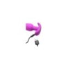 Anale vibrator T-vorm Siliconen Usb met Afstandsbediening Paars