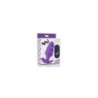 Analinis vibratorius „Tornado“ silikoninis USB C su valdikliu, violetinis