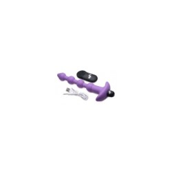 Anale Vibrerende Strip Usb C/ Afstandsbediening Paars