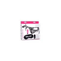 Vibrerende panty met USB, afstandsbediening en oogmasker