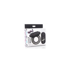 Anillo Vibrador Silicona Usb Negro C/ Mando