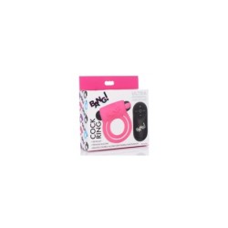 Anneau Vibrant Silicone Usb Rose C/ Télécommande