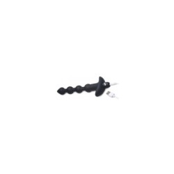 Bandă Anală Vibratoare Usb C/ Telecomandă Neagră