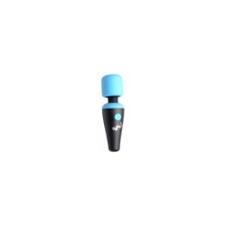 Mini Wand Massager 10 Functions Usb Blue